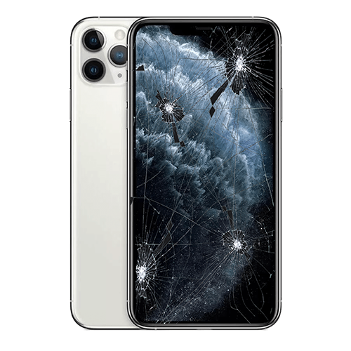 IPHONE-11-PRO-MAX-TELA-DISPLAY-VIDRO-FRONTAL-QUEBRADO-DANIFICADO-TRINCADO-MINI