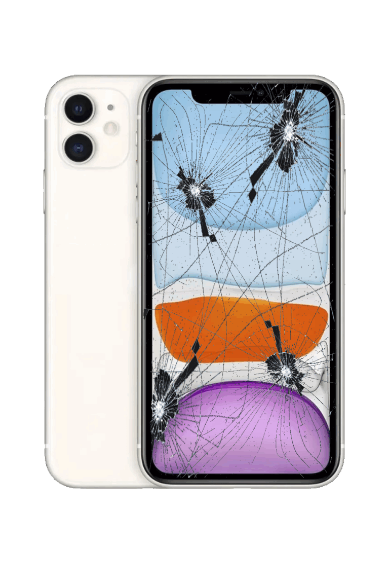IPHONE-11-TELA-DISPLAY-VIDRO-FRONTAL-QUEBRADO-DANIFICADO