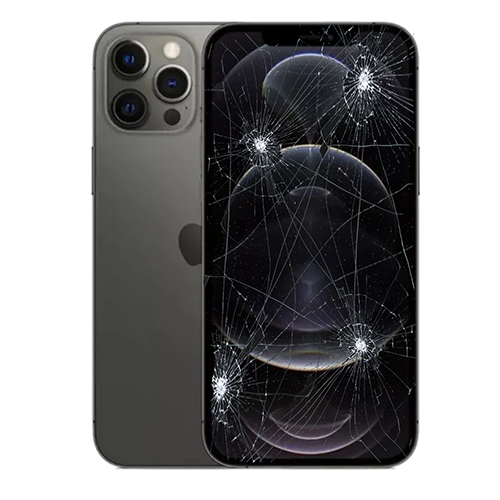 IPHONE-12-PRO-MAX-TELA-DISPLAY-VIDRO-FRONTAL-QUEBRADO-DANIFICADO-TRINCADO-MINI