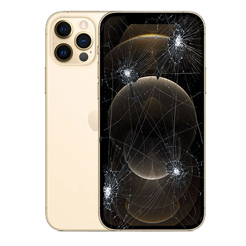 IPHONE-12-PRO-TELA-DISPLAY-VIDRO-FRONTAL-QUEBRADO-DANIFICADO-TRINCADO-MINI