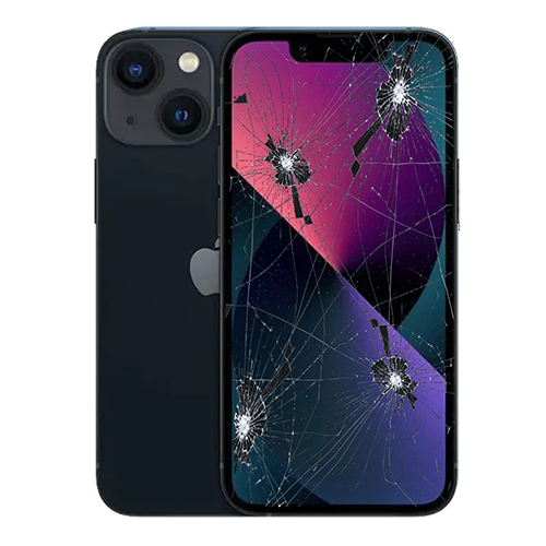 IPHONE-13-MINI-TELA-DISPLAY-VIDRO-FRONTAL-QUEBRADO-DANIFICADO-TRINCADO-MINI