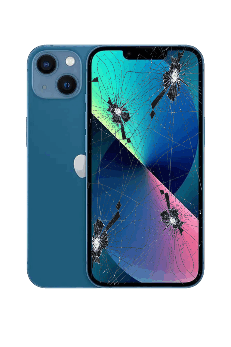 IPHONE-13-TELA-DISPLAY-VIDRO-FRONTAL-QUEBRADO-DANIFICADO-TRINCADO