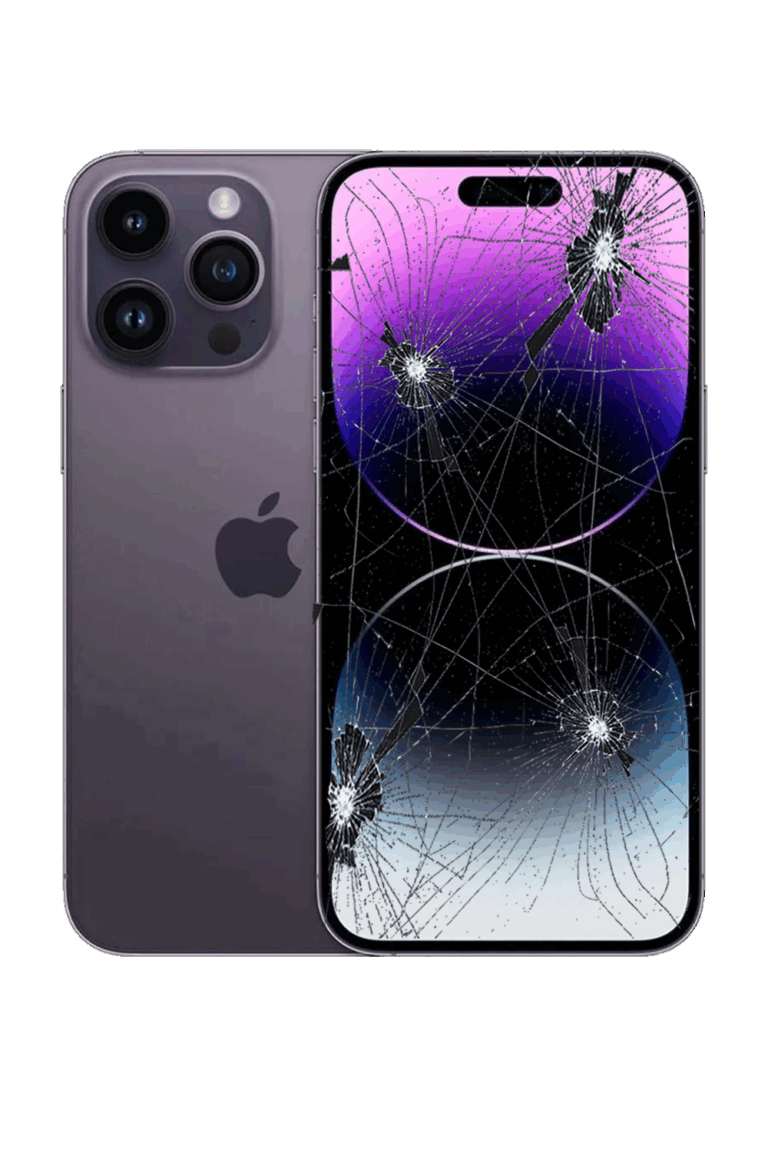 IPHONE-14-PRO-TELA-DISPLAY-VIDRO-FRONTAL-QUEBRADO-DANIFICADO-TRINCADO
