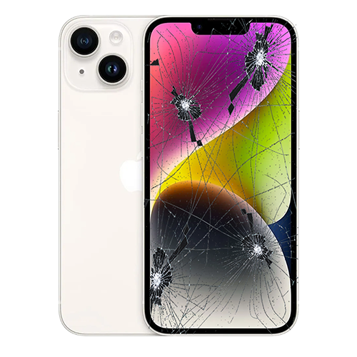 IPHONE-14-TELA-DISPLAY-VIDRO-FRONTAL-QUEBRADO-DANIFICADO-TRINCADO-MINI