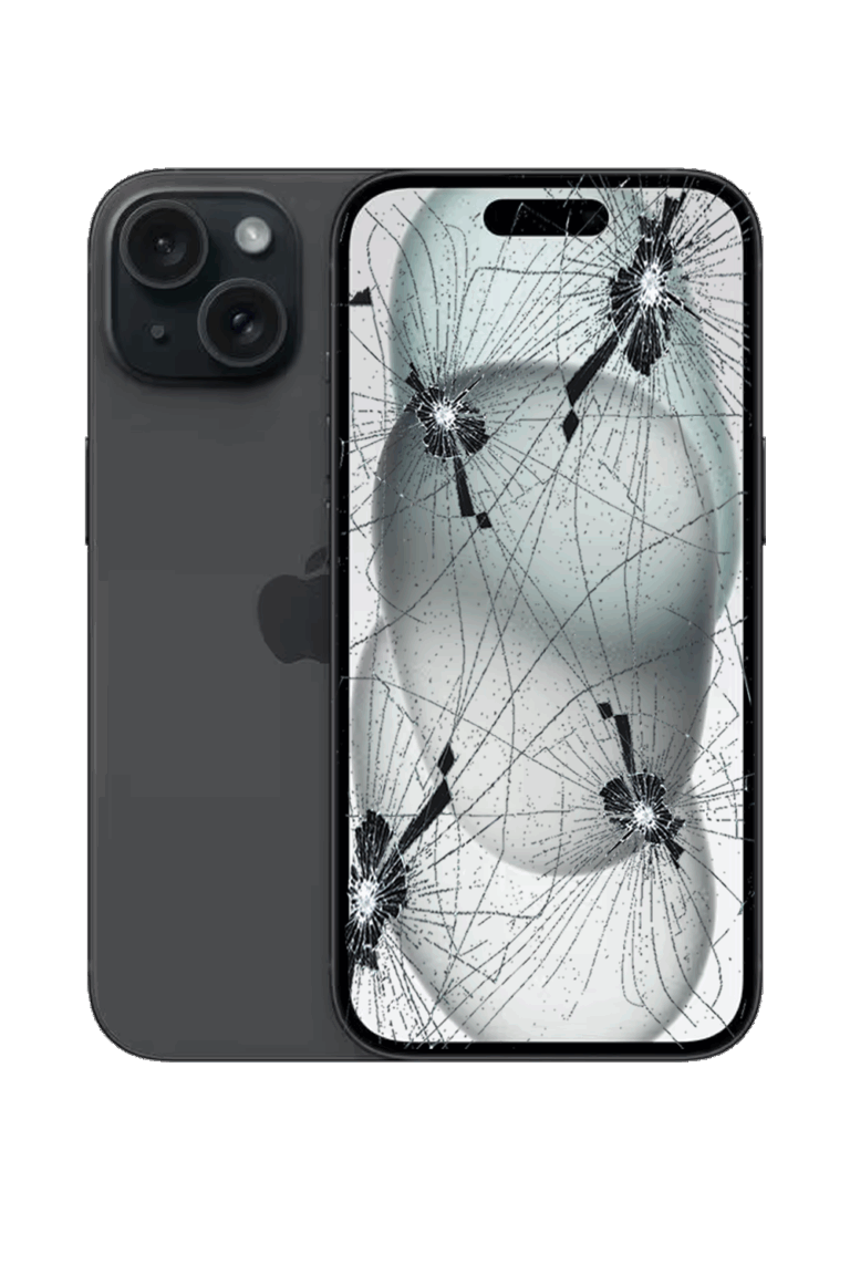 IPHONE-15-TELA-DISPLAY-VIDRO-FRONTAL-QUEBRADO-DANIFICADO-TRINCADO