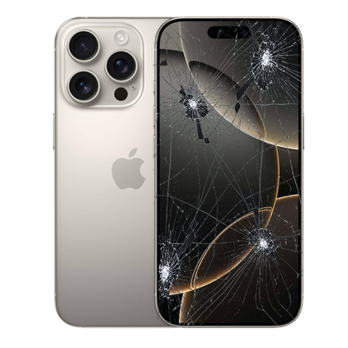 IPHONE-16-PRO-TELA-DISPLAY-VIDRO-FRONTAL-QUEBRADO-DANIFICADO-TRINCADO-MINI