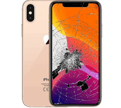 IPHONE-XS-TELA-DISPLAY-VIDRO-FRONTAL-QUEBRADO-DANIFICADO-MINI